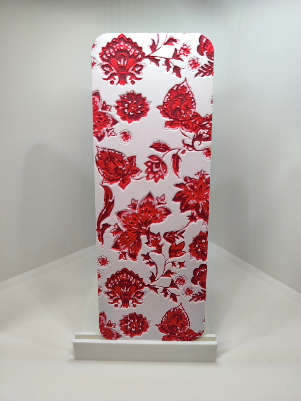 Marque-page personnalisable - Jardin Rouge