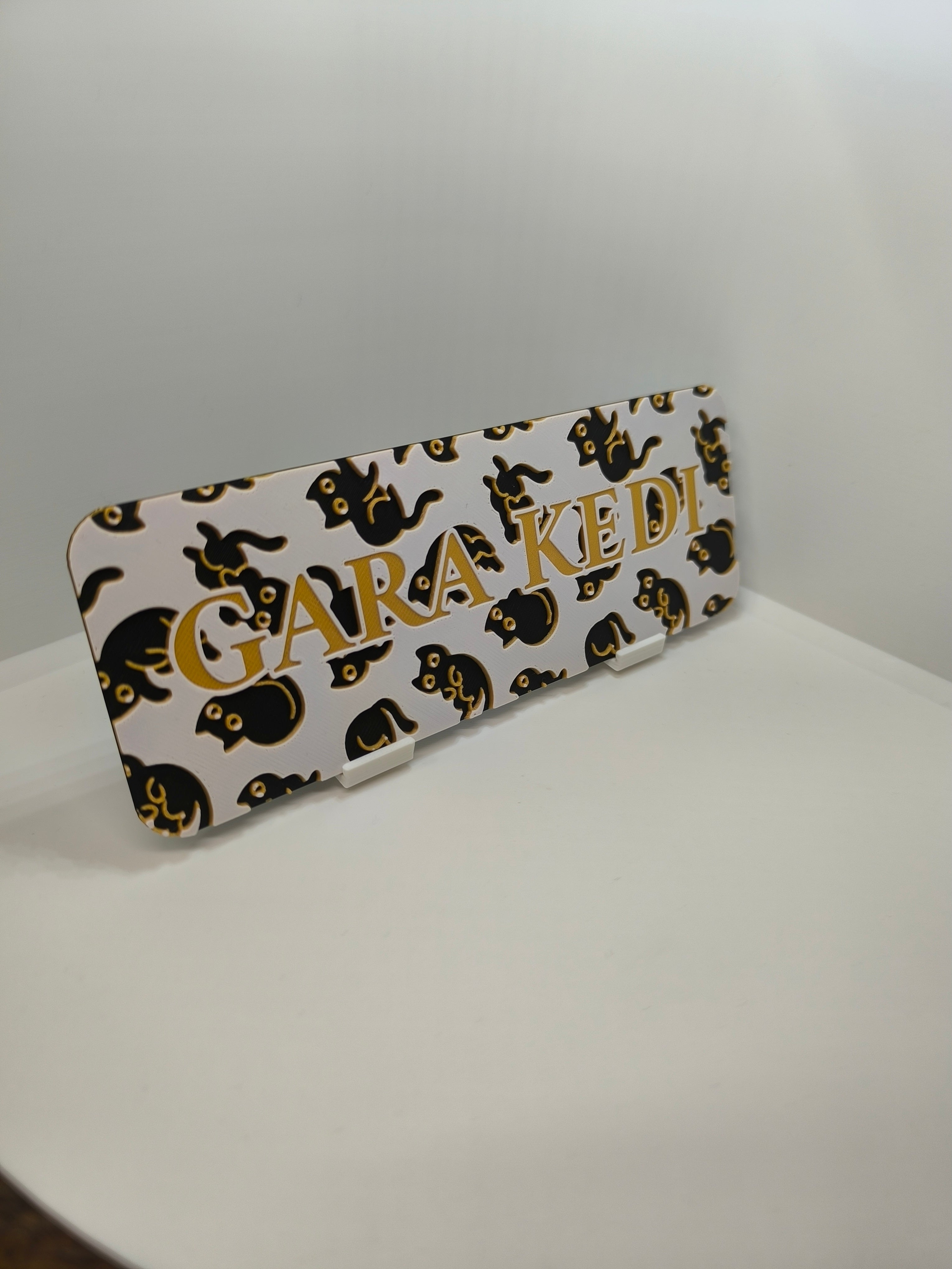 Marque-page Gara Kedi – Chat Noir